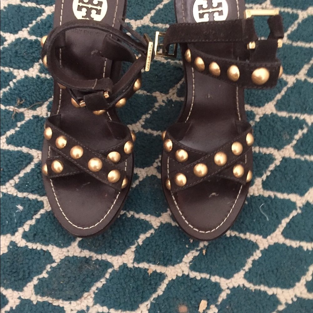 Tory Burch Wedge Sandal 7.5